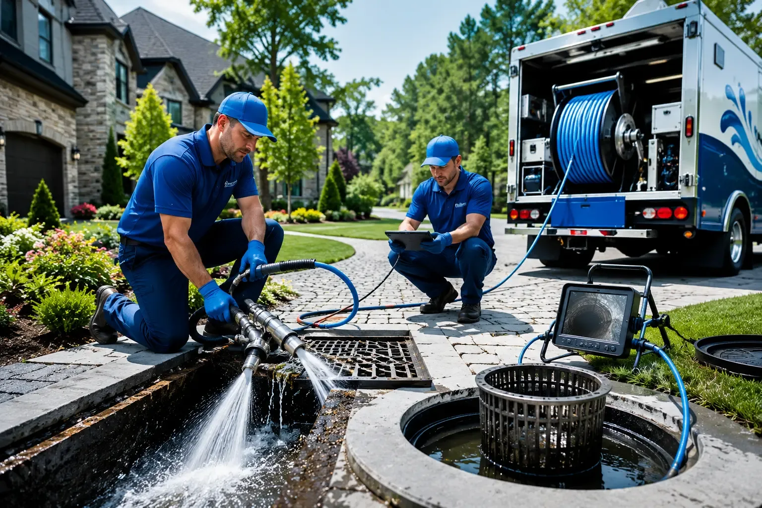 Local outdoor drain cleaning professionals in Leicester, MA